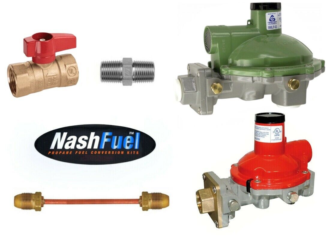 Kosan Cavagna Regulator Home Propane Supply 988HP-09 998LP-04 3/4" Backmount