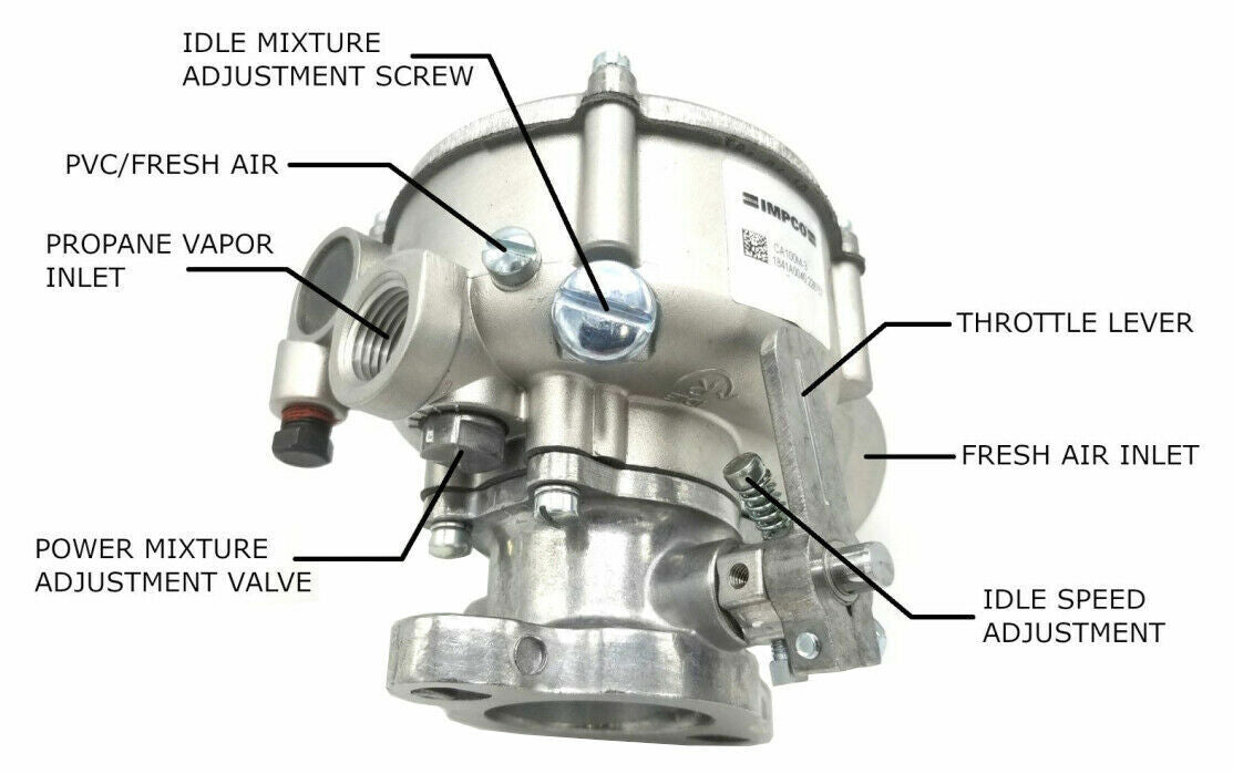 Propane Conversion Kit Forklift Generator Automotive 100hp 1-1/2 Air 2-3/8" Center to Center Tank Bracket