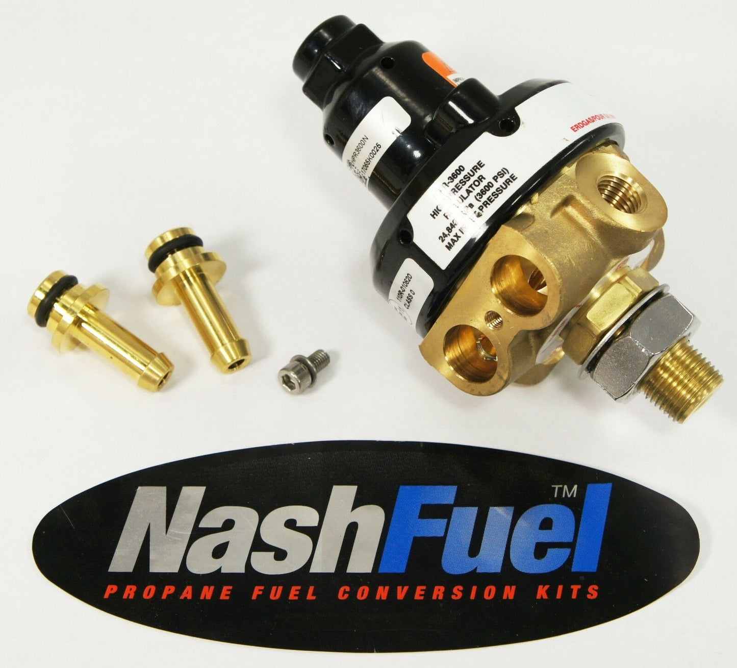 NEW IMPCO HPR-3600 CNG REGULATOR VAPORIZER 3600PSI COMPRESSED NATURAL GAS 3/8