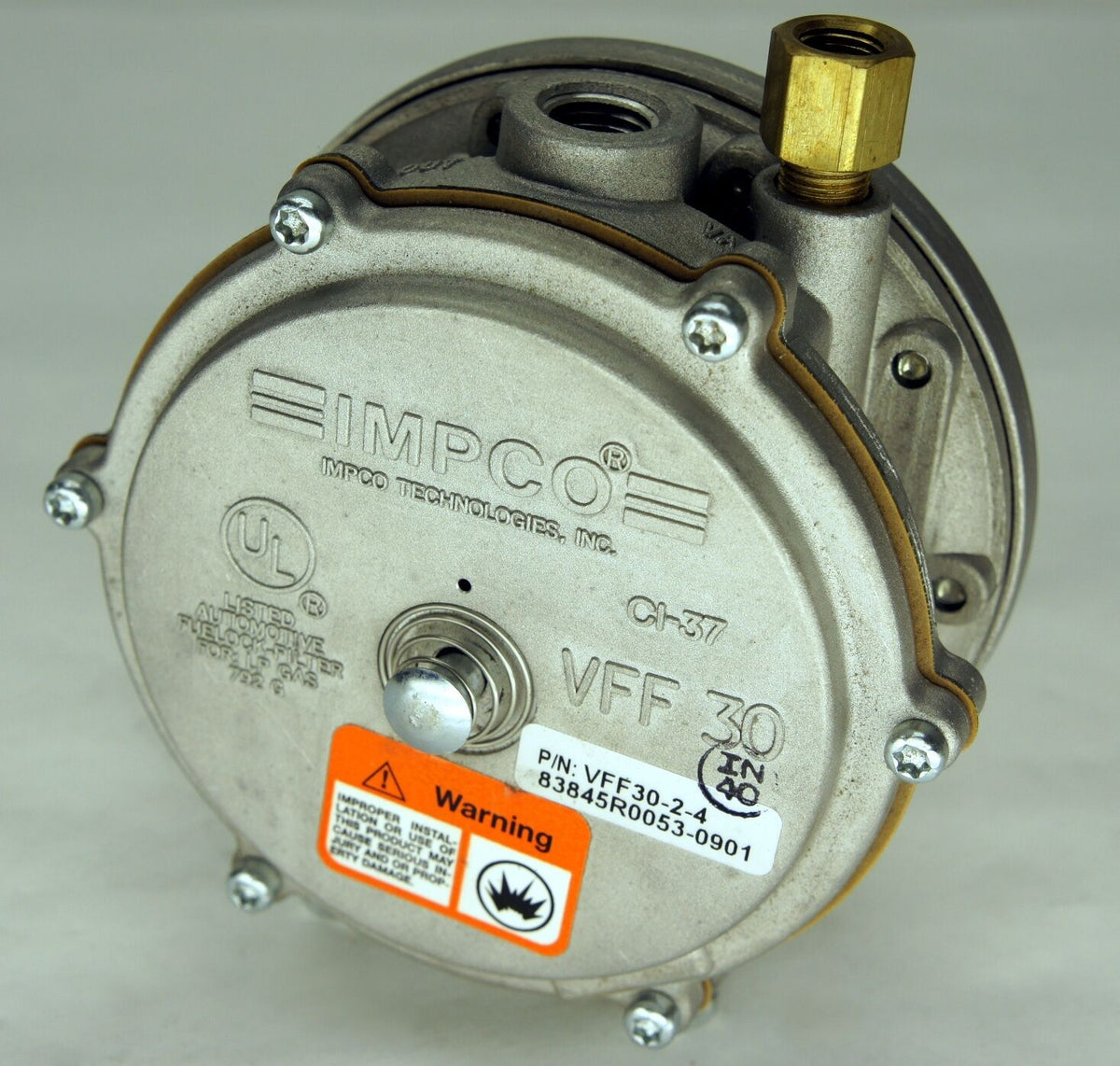 Impco Vff30-2 Fuel Lock With Silicone Valve Kit IMPCO VFF30-2