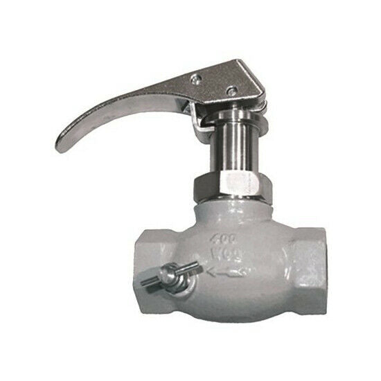 ME820-6 3/4" Locking Quick Acting Globe Valve Iron Body Bleeder AL417P Style