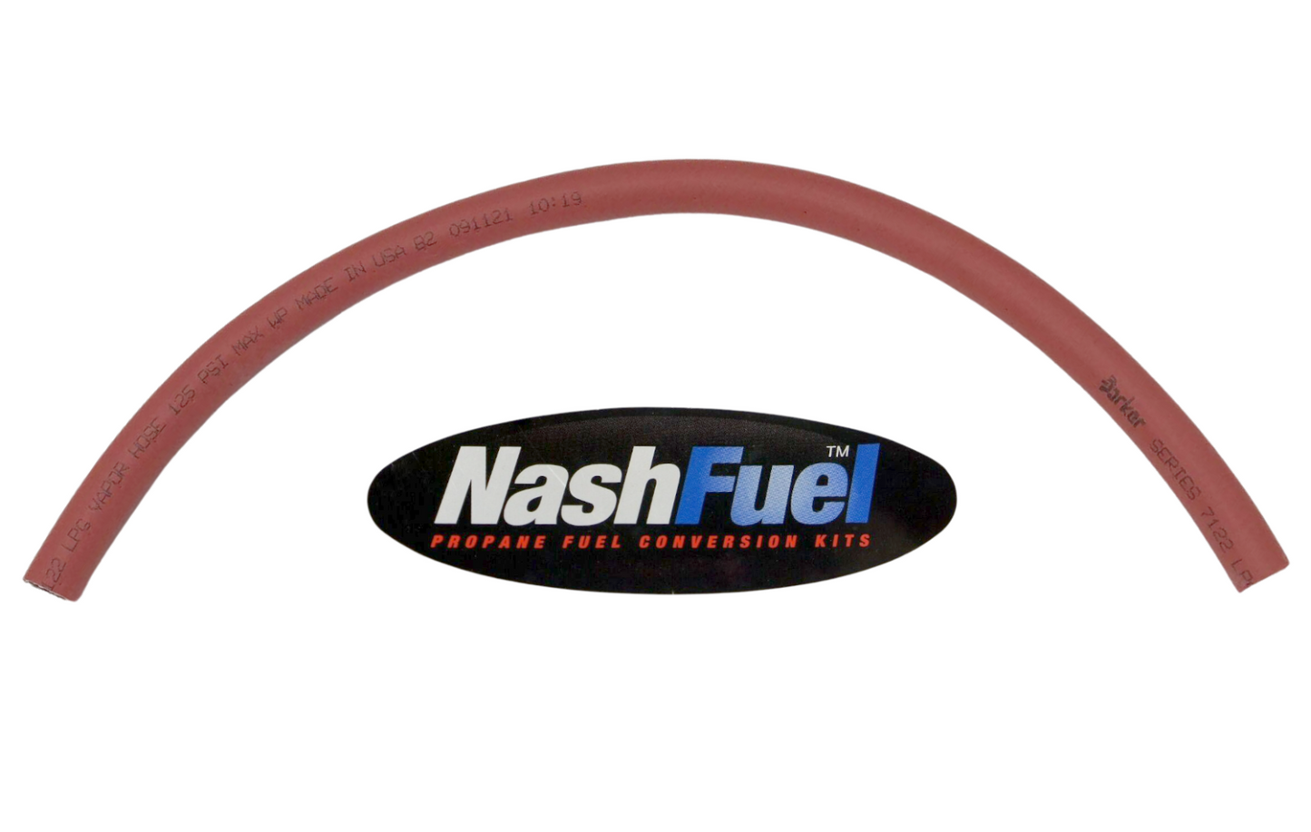 3/8" ID Low Pressure Propane Natural Gas Supply Bare Hose LPG 125psi Parker 7122