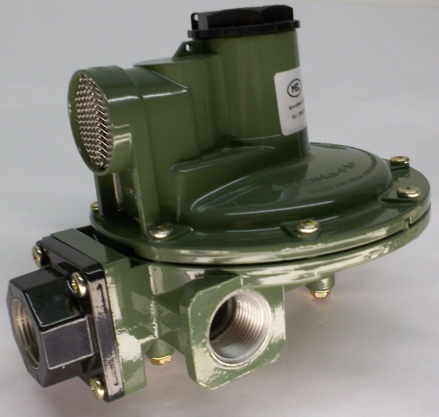 MARSHALL EXCELSIOR 1642-DFF LP PROPANE REGULATOR 10 PSI 9-13 WC LOW PRESSURE 90°