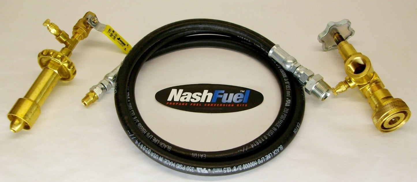 LIQUID PROPANE TRANSFER KIT SYSTEM COUPLER TANK GRILL BBQ FILLER FILL UNLOADING