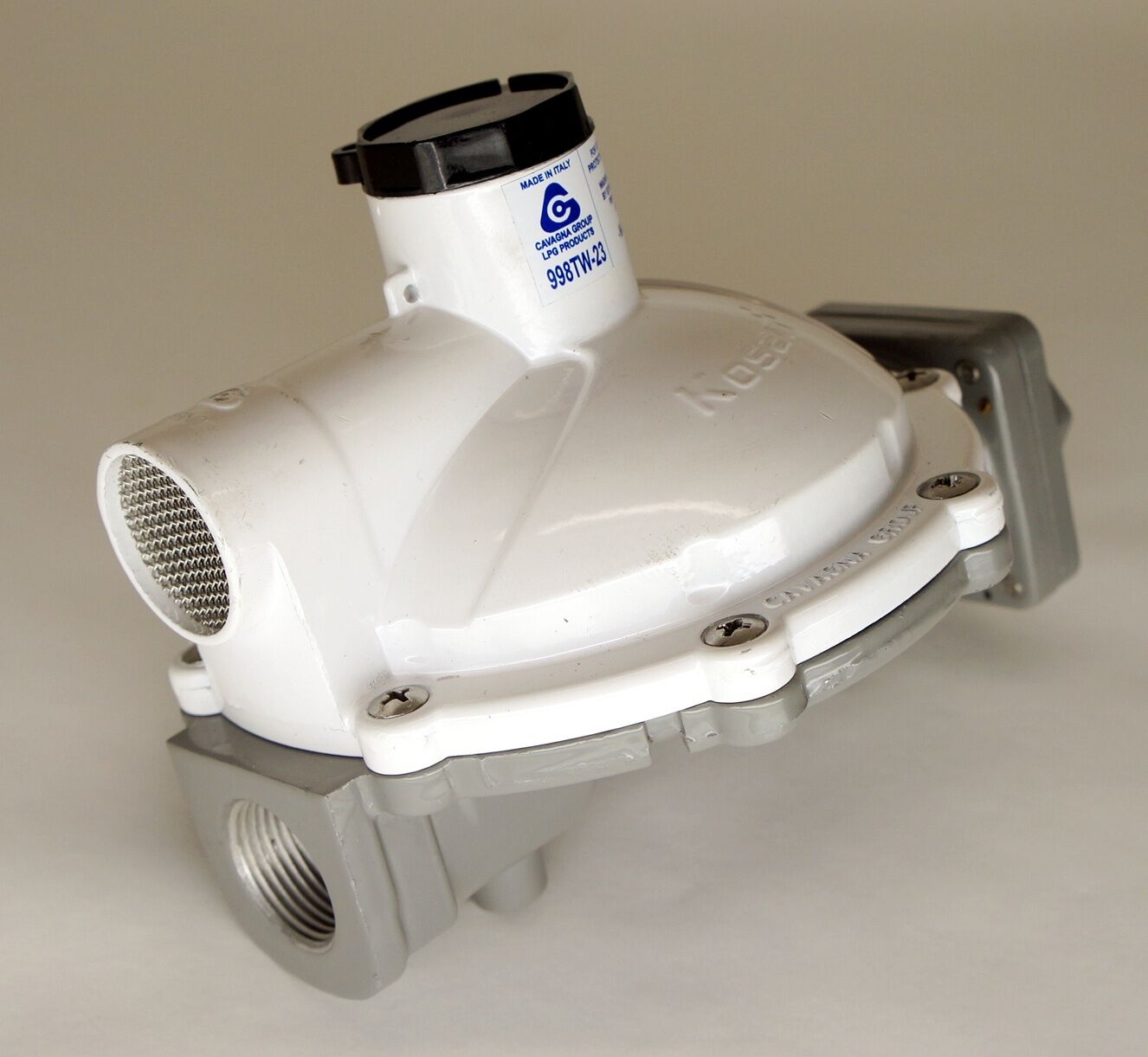 CAVAGNA KOSAN 998TW-23 PROPANE REGULATOR 250 PSI 1-2.2 PSI HIGH VOLUME PRESSURE