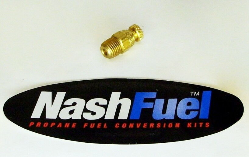 PROPANE TANK BLEEDER VALVE 10% MEJ400 MALE 1/4" NPT RV FORKLIFT MOTORHOME LPG