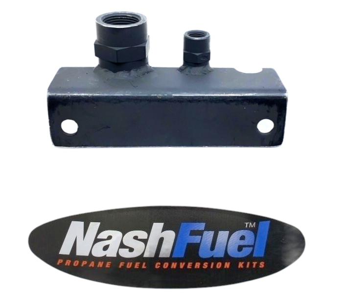 Remote Propane Tank Cylinder Fill Bracket Frame Mount RV Motorhome Fill Bleed