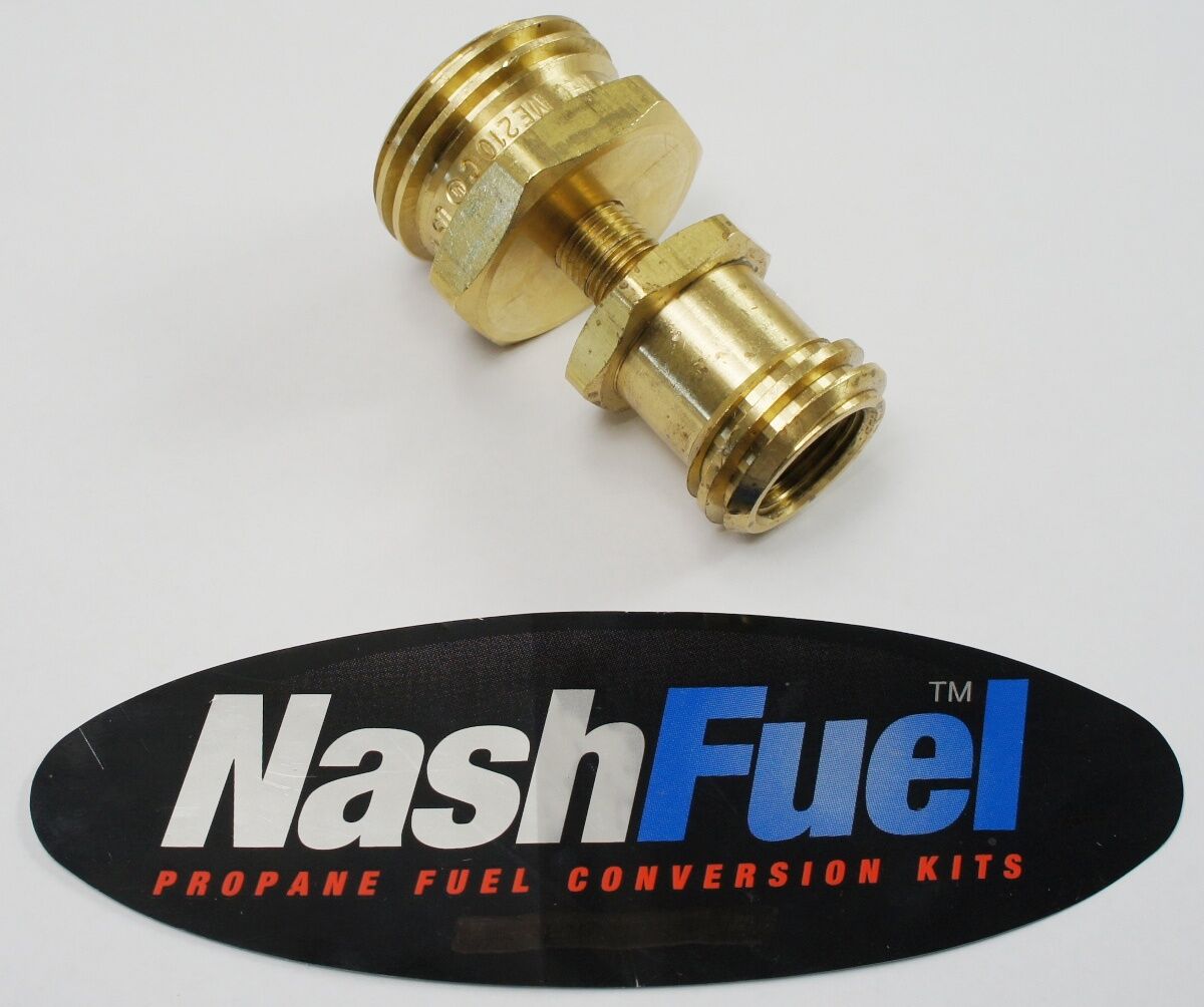 F.POL TO M. 1-3/4" ACME VAPOR LIQUID TRANSFER VALVE ADAPTER GRILL FILL 1-5/16"