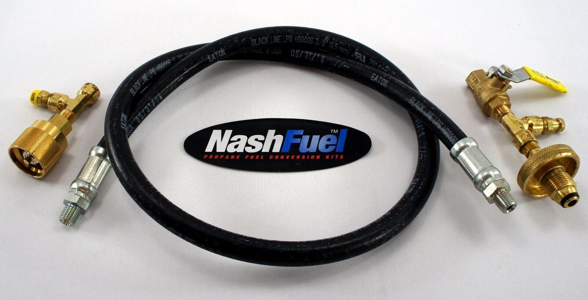 1-1/4" FORKLIFT TANK TO POL BBQ GRILL LIQUID PROPANE TRANSFER KIT FILL