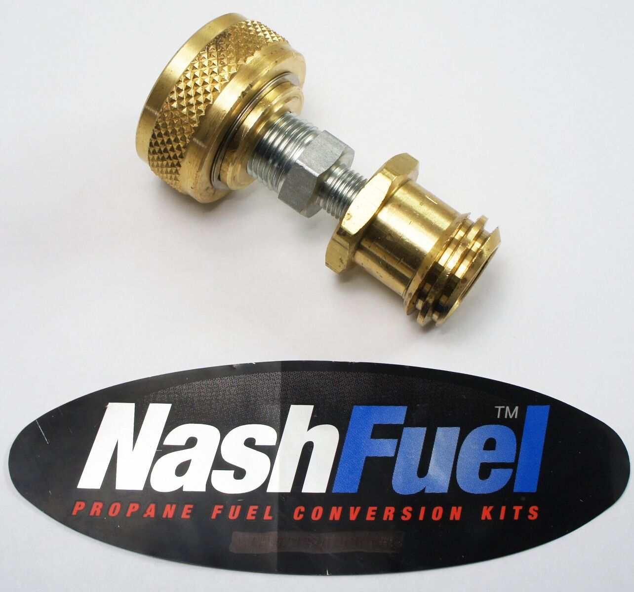 F.POL TO F. 1-3/4" ACME VAPOR LIQUID TRANSFER VALVE ADAPTER GRILL FILL 1-5/16"