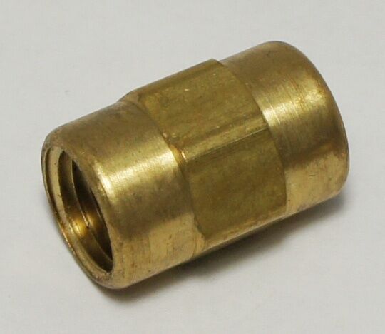 FEMALE 1/4" NPT TO FEMALE 1/4" NPT STRAIGHT PIPE PROPANE NATURAL GAS FITTING LPG
