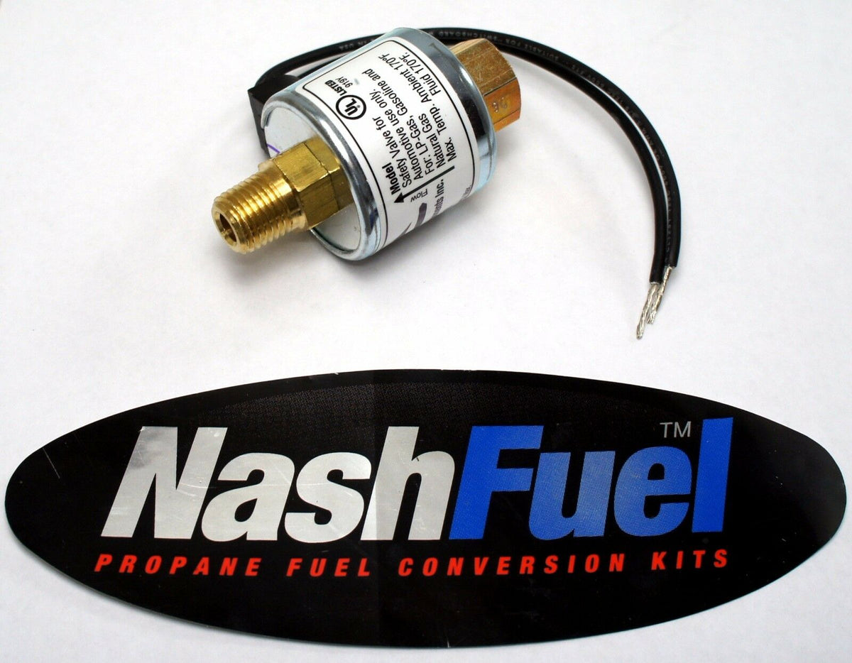 PROPANE 12V SOLENOID FUELOCK LOCK OFF VALVE LOCKOFF LPG LIQUID VAPOR G