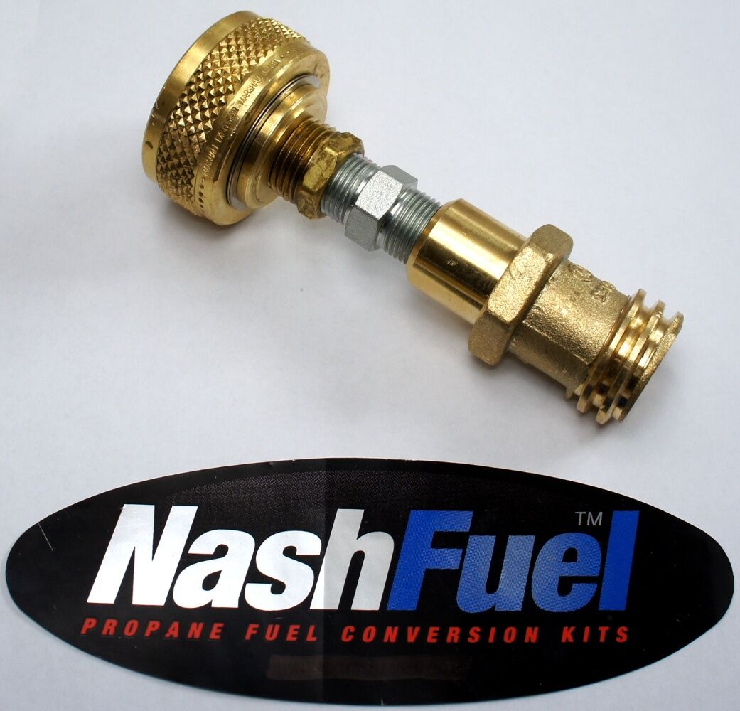 FORKLIFT 1-1/4" TO F. 1-3/4" ACME VAPOR LIQUID TRANSFER VALVE ADAPTER PROPANE