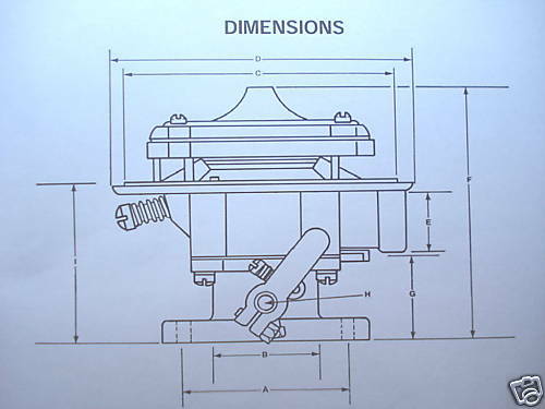 IMPCO LPG PROPANE CARBURETOR MIXER CA125 CA125M-3