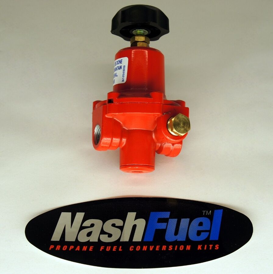 492HP-02 1/4 X 1/4 FPT 3-35 lb psi propane regulator handwheel adjustable LP LPG