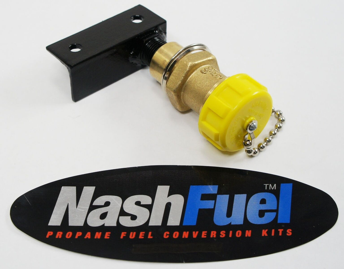 FORKLIFT PROPANE HOSE BRACKET CONNECTION LPG 7141M 1-1/4 ACME STORAGE LPG TANK