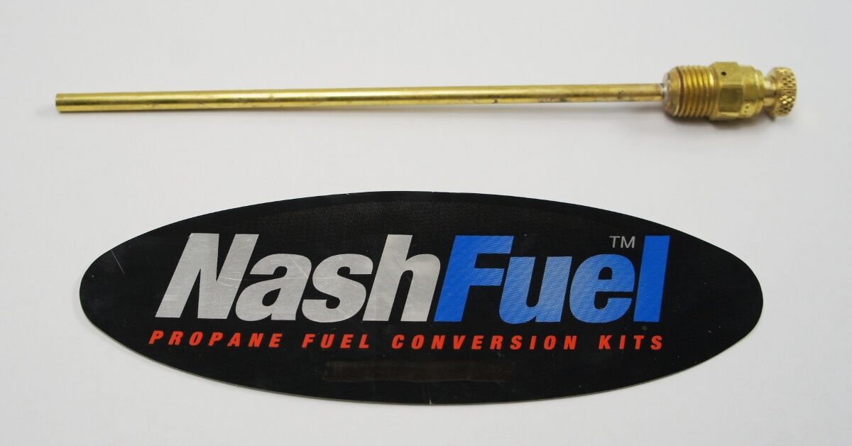 33.5LB FORKLIFT PROPANE TANK BLEEDER VALVE DIP TUBE VENT BLEED ALUMINUM STEEL