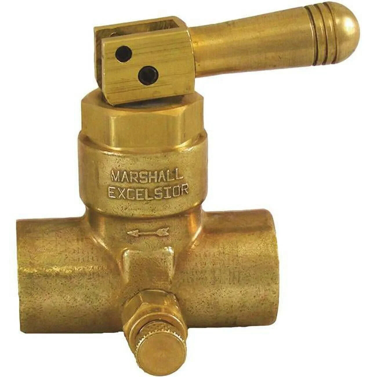 ME791CJ 1/2 FPT x 1/4 FPT Quick acting hose end toggle valve Bleeder Marshall
