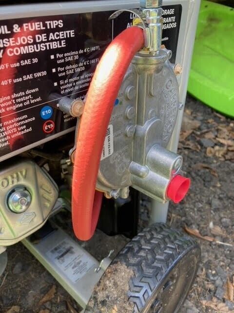 Tri-fuel Propane Natural Gas Generator Briggs 030738 5750 Watt Alt Fuel Lp