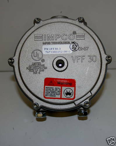 IMPCO VFF30-3 PROPANE VACUUM FUELOCK, LOCK OFF VALVE