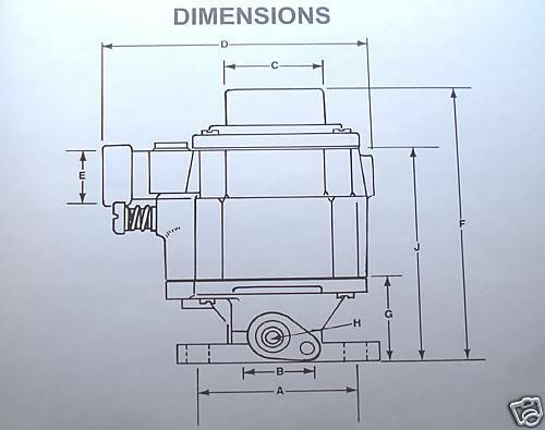 IMPCO LPG PROPANE CARBURETOR MIXER CA50 CA55 CA55-577-2