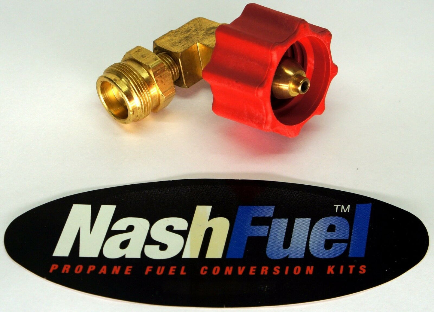 1LB TANK 1"x20 90° QCC ADAPTER CONNECTOR PROPANE COUPLER BBQ GRILL STOVE HEATER