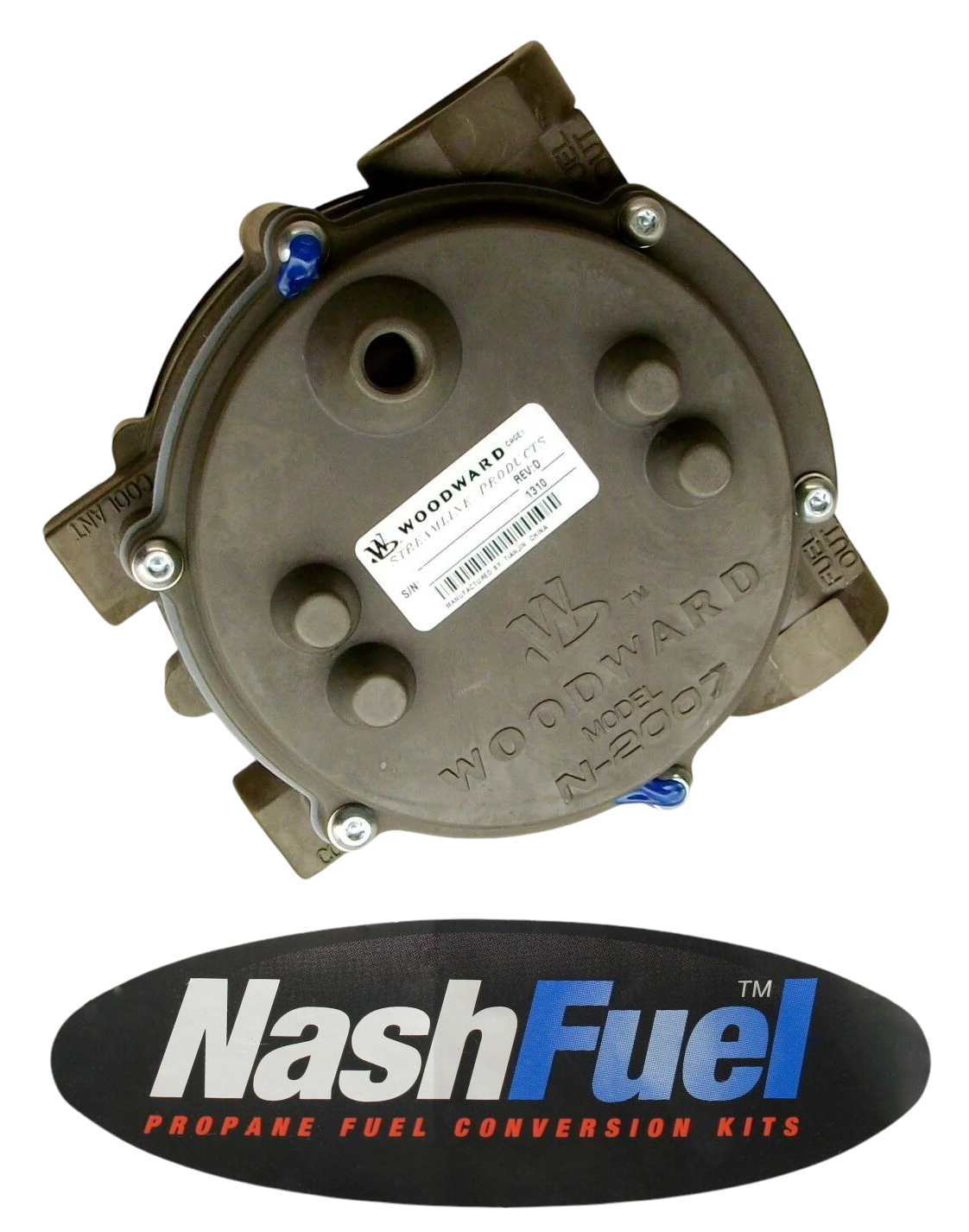 Woodward Model N-2007 N2007 Propane Regulator Converter Vaporizer Lpg Forklift