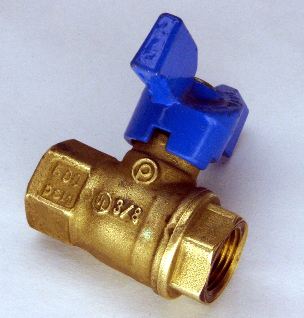 NEW 3/8" NPT BALL VALVE LOCKOFF LOCK OFF PROPANE OR NATURAL GAS 3/8 600 PSIG LPG