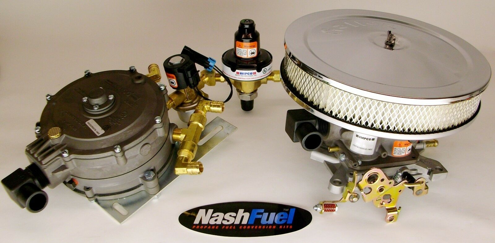V8 CNG CONVERSION KIT W/ THROTTLE PLATE SMALL BIG BLOCK 350 383