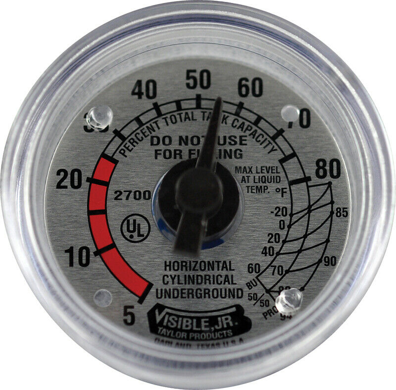 130026 LP Dial Direct Read Drop In Below Under Ground LP Dial JR 2700CV