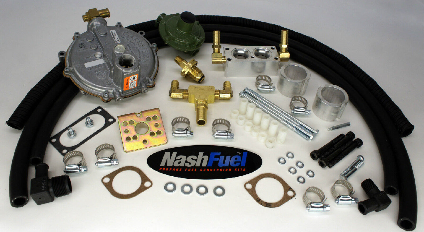 Tri-Fuel Propane Natural Gas Conversion Kit Generac XP10000E 2bbl Carb