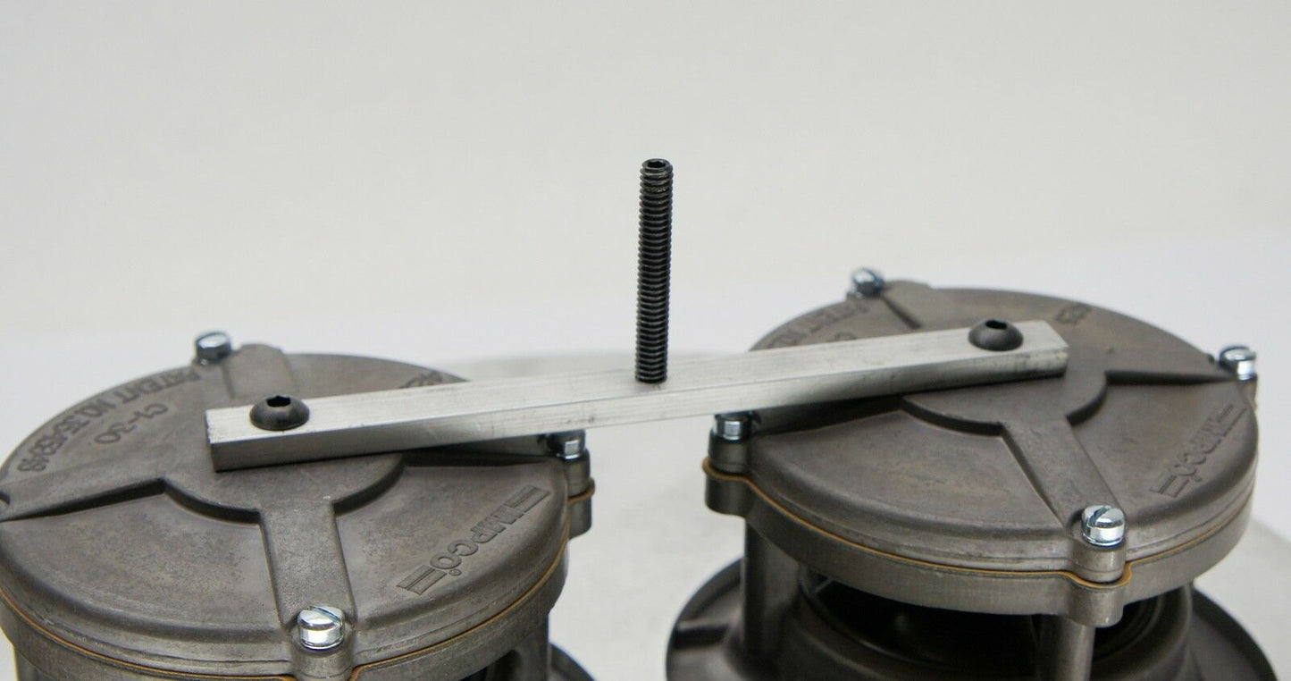 DUAL IMPCO 425 AIR CLEANER FILTER HEAVY DUTY ALUMINUM MOUNT HIGH FLOW HOLLEY LPG