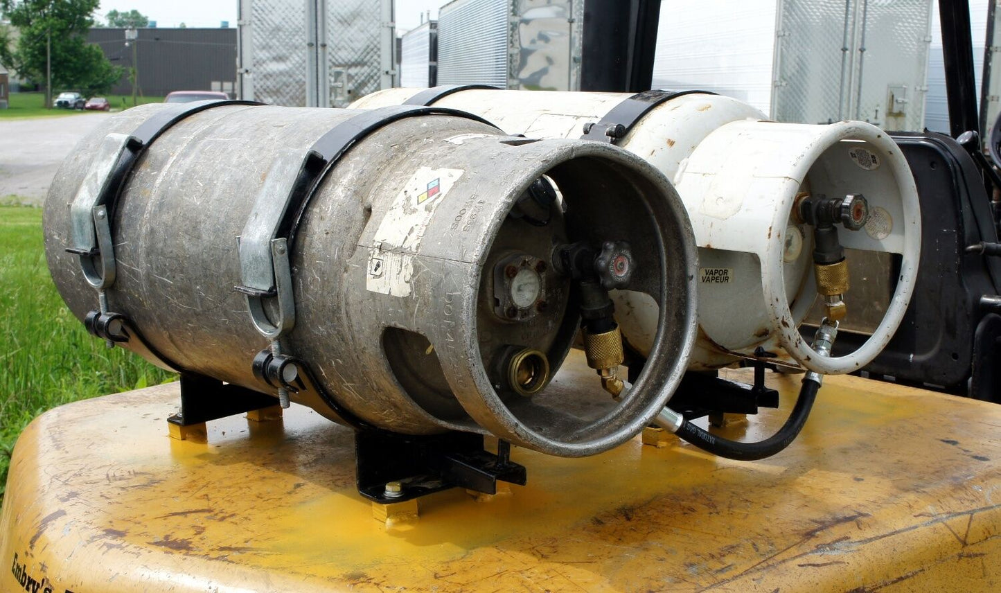 WELD ON ANY TANK BRACKET ADAPTER INSTALL HEAVY DUTY FORKLIFT FORK COUNTER WEIGHT