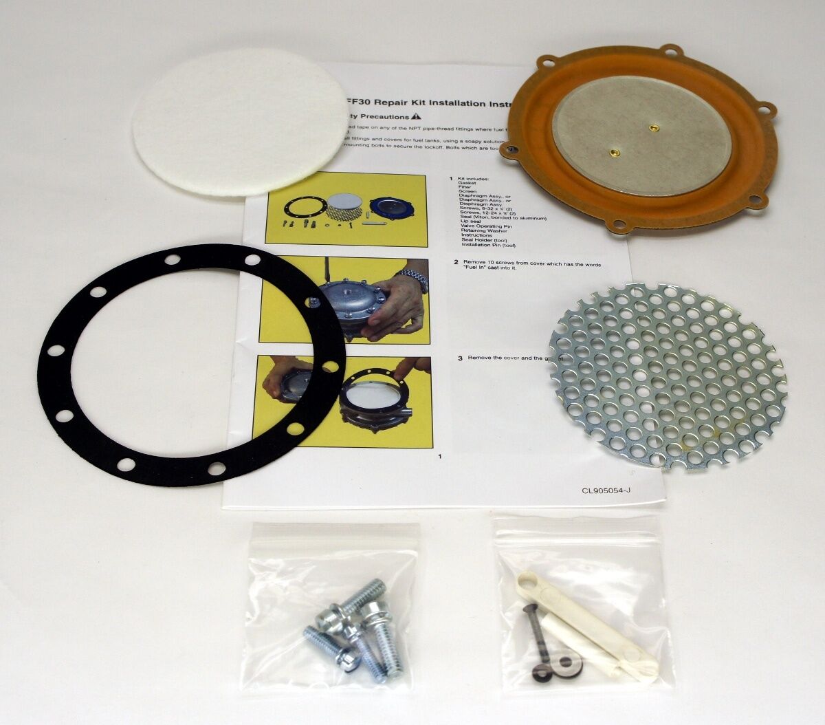 RK-VFF30-2 PRESSURE LOCKOFF LOCK OFF REPAIR REBUILD KIT VFF30 VACUUM IMPCO