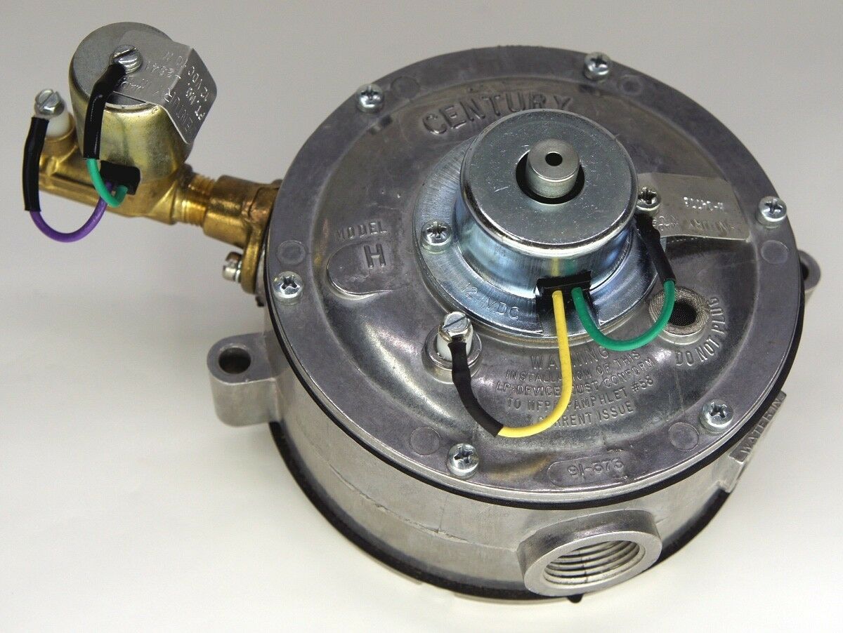 CENTURY MDL H 1477 1477B B 2341 12V LOCKOFF REGULATOR VAPORIZER FORKLIFT TRACTOR