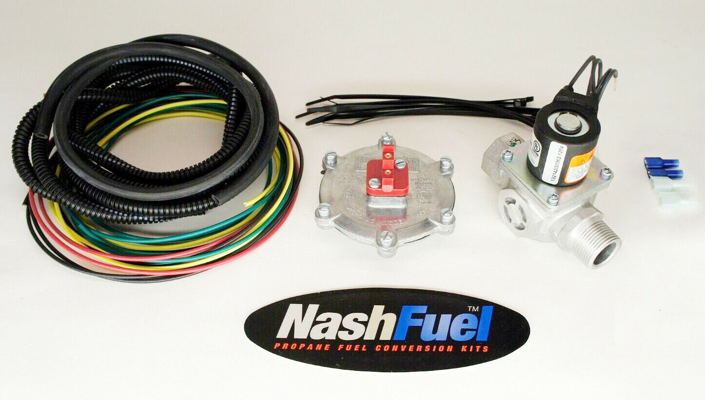 SAFETY SHUT OFF LOCK LOCKOFF GENERATOR AUTOMATIC 12V LOW PRESSURE VALVE INDOOR