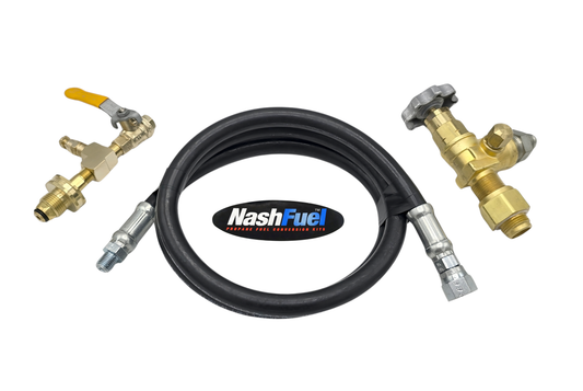 Liquid Propane Transfer Unloading Kit POL Vapor Tank 7572FC 7580FC 3/4" NGT Wet Sherwood PV5133 5133