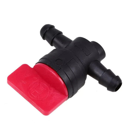 1/4" Inline Straight Fuel Gasoline Shut-Off Valve Petcock Generator Small Engine