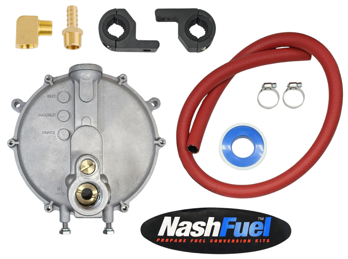 3-8oz Generic Natural Gas Upgrade Kit for Most Single Cylinder Dual Fuel Generators