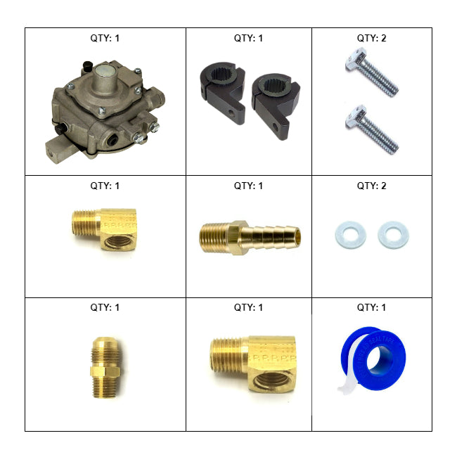 Propane LPG Regulator Aftermarket Replacement for LP3250 Generac