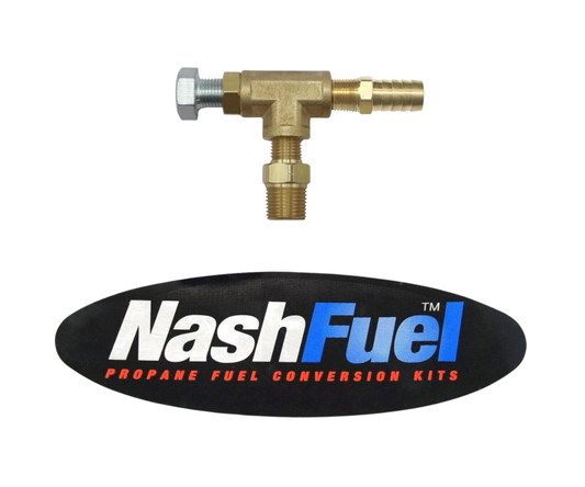 3/8" NPT X 1/2" Hose Load Block Power Valve Generator Engine Propane Natural Gas