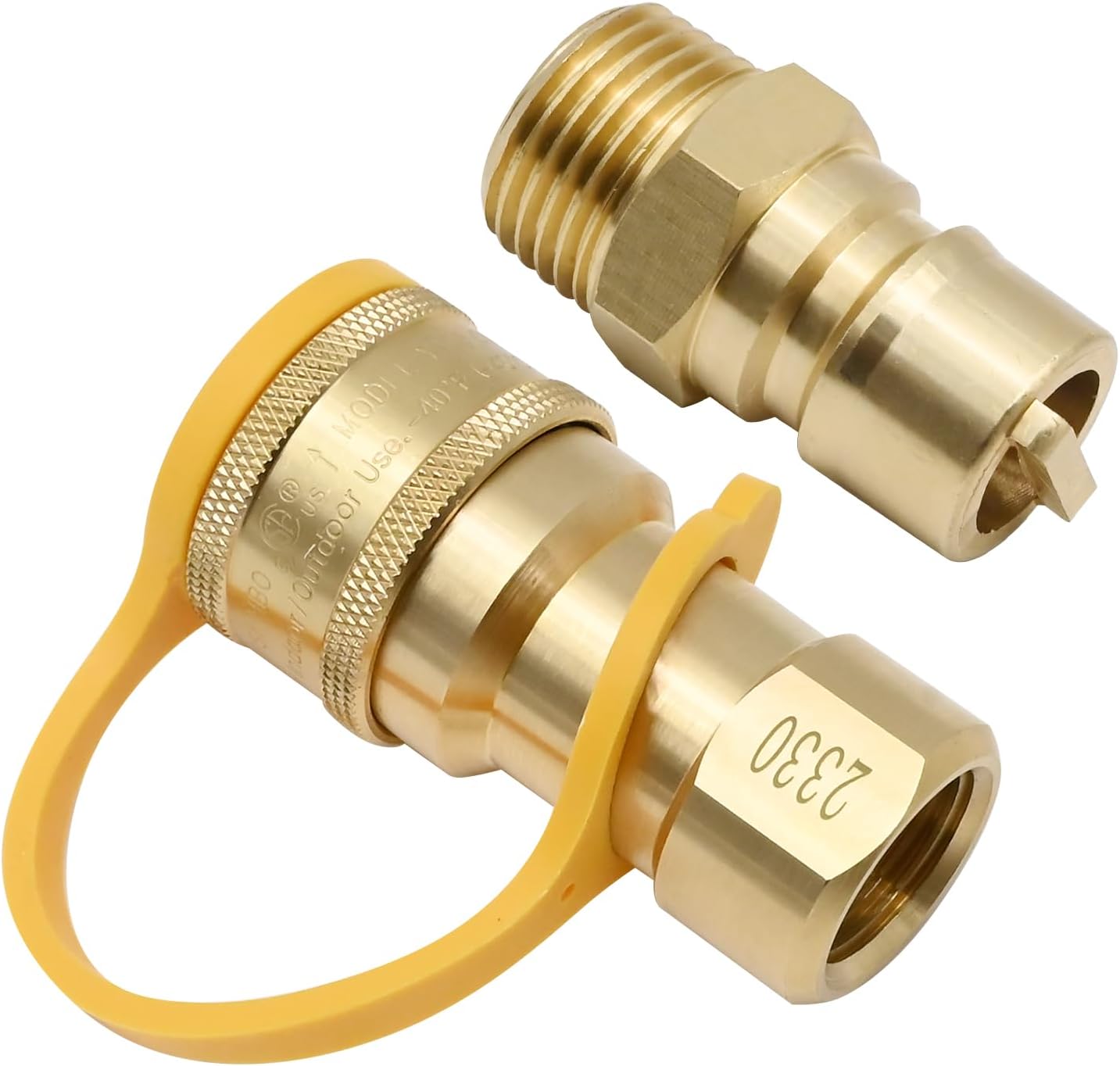 1/2" Male Female Low Pressure Quick Connection Kit 1/2" NPT