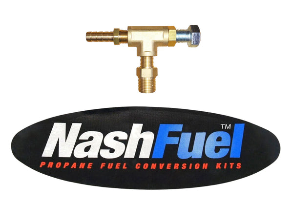 3/8" NPT X 3/8" Hose Load Block Power Valve Generator Engine Propane Natural Gas