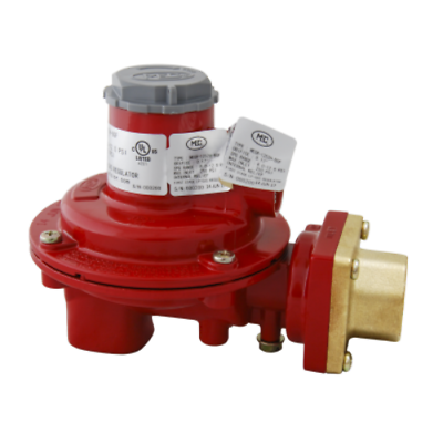 MEGR-1252H-BGF Propane Regulator Compact Back Mount 1st Stage F.POL 1/2 FPT NPT