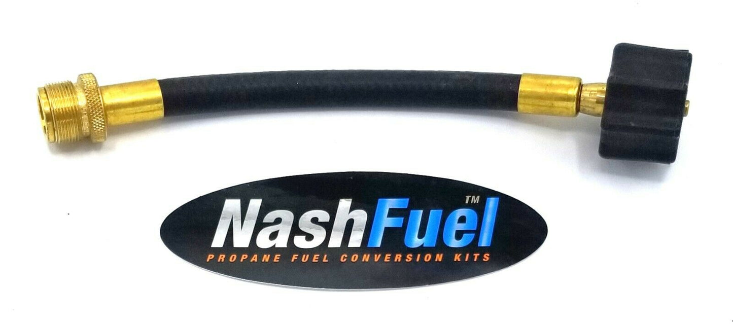 20lb BBQ Propane Tank Portable Grill 1lb Tank Hose Extension Appliance RV Camper