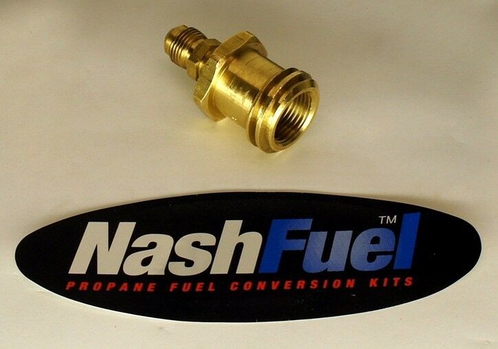 MALE 1-5/16" ACME F.POL M 3/8 FLARE VAPOR APPLIANCE ADAPTER GRILL HEATER STOVE
