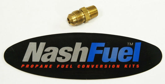 MALE 3/8" FLARE TO MALE 1/4" NPT PIPE THREAD PROPANE NATURAL GAS FITTING LP LPG