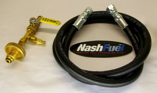 PARTIAL POL LIQUID PROPANE TRANSFER KIT 1/2" TRANSFER LINE AND CONNECTIONS