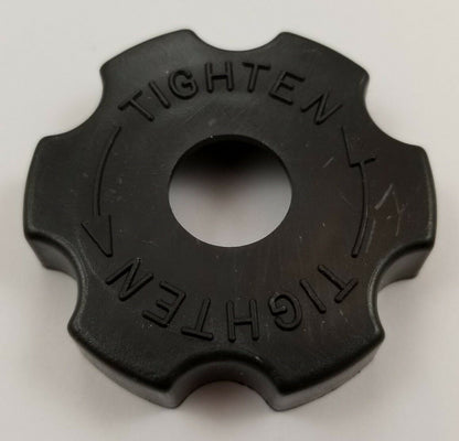 HAND TIGHTEN PLASTIC HAND WHEEL FOR PROPANE CGA-510 POL FITTING 7/8" HEX
