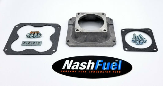 IMPCO AA3-48-2 ADAPTER 200M 225M TO 425M MIXER HOLLEY BASE PLATE THROTTLE BODY